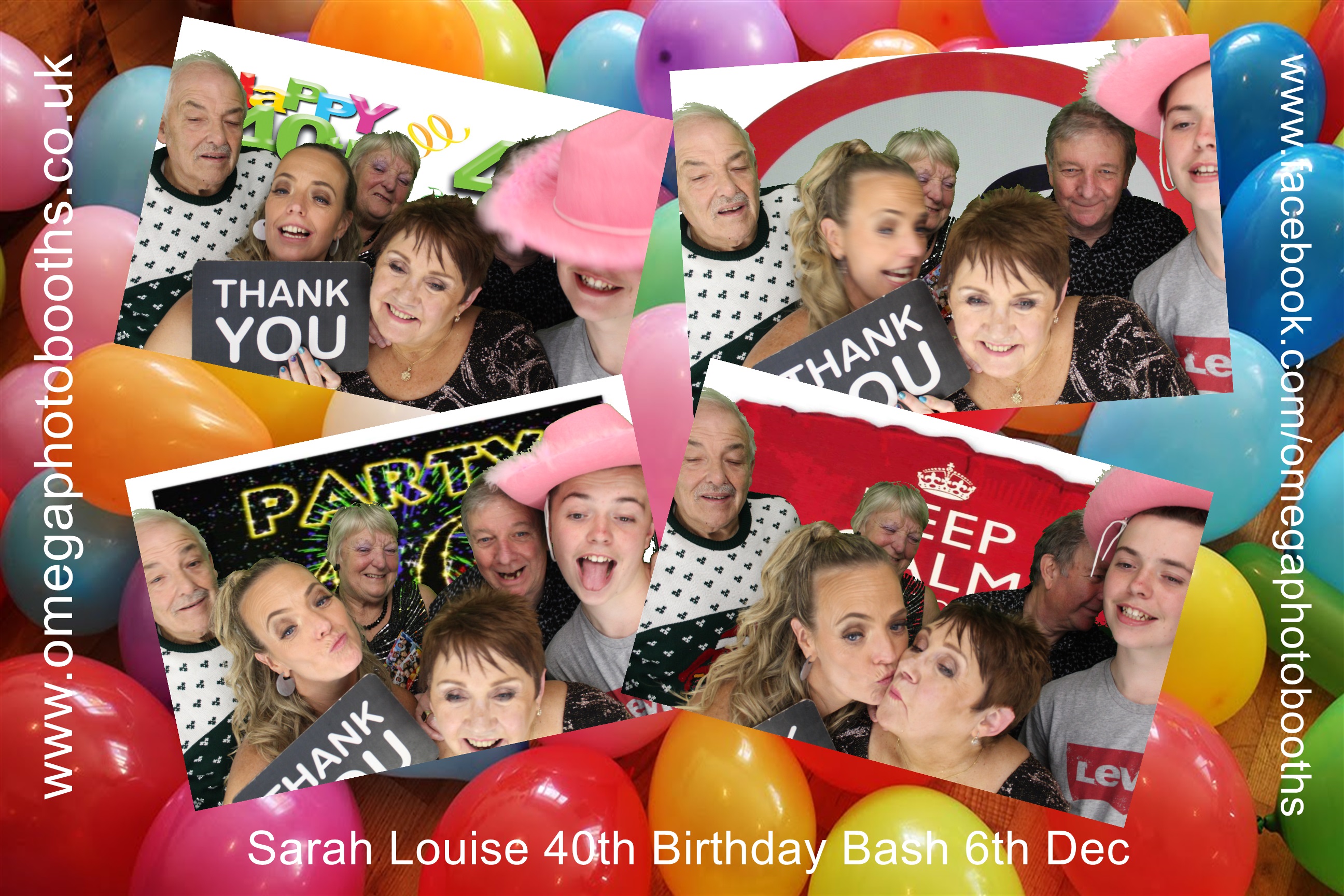 Sarah Louise 40th  | View more photos from the event at gallery.omegaphotobooths.co.uk/u/Omega-Photobooths/Sarah-Louise-40th